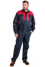 Костюм с полукомбинезоном COMBI цвет т.синий(пошив на заказ)