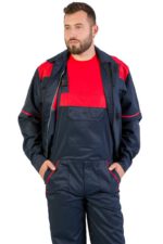 Костюм с полукомбинезоном COMBI цвет т.синий(пошив на заказ) — изображение 3