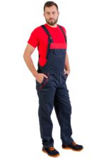 Костюм с полукомбинезоном COMBI цвет т.синий(пошив на заказ) — изображение 5