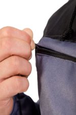 Costum de iarna culoare gri cu semisalopeta(la comanda) - imagine 4