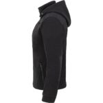 Батник Fleece Premium с капюшоном черный — изображение 4