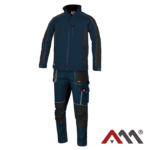Jacheta SOFTSHELL CLASWORK Blue - imagine 4