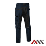 Pantaloni de protecție CLASSIC STRETCH SLIM BLUE - imagine 3