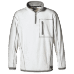 Hanorac din microfleece VICTORY WHITE